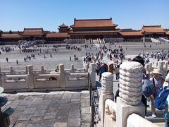 太和殿から外朝を見下ろします