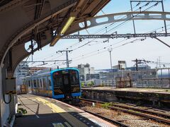 電車での移動