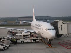 飛行機での移動