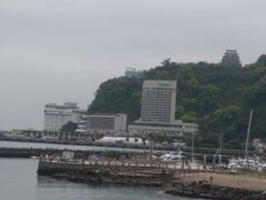 山のうえの熱海城には時間がなくて行かれませんでした。