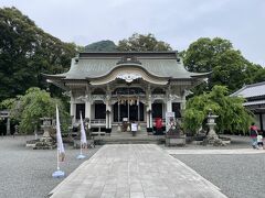 武雄神社　拝殿