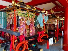 ちょうど山王祭が開催されていました。