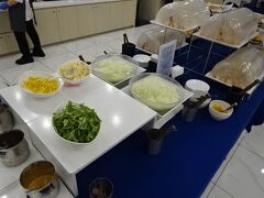 朝食会場は地下１階