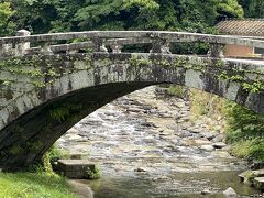 眼鏡橋。もっとそばに行って見ればよかった。