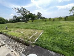 佐賀城址　佐賀城本丸歴史館　御座間から見た城址公園