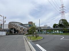 黒川駅。
スタンプを重ね押しするとだんだん絵が見えてきました。