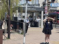 三条京阪に着きました。