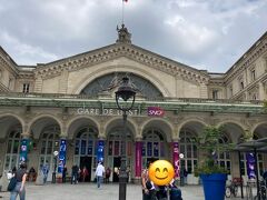 パリ東駅に到着。