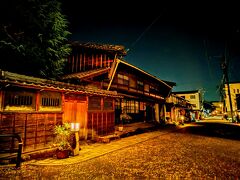 中津川宿村の庄屋跡