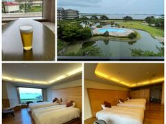 今日のお部屋はトリプルルーム。6年ぶりの再訪ですがすっかりリニューアルして高級路線にシフトしたようです。