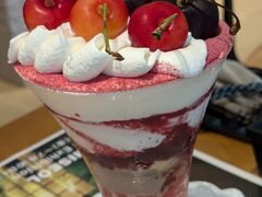 横浜でフルーツといったら水信フルーツ、と言っても過言でないと思う。
最近はライバル店も増えたけど、フルーツパフェといったら水信

今回は桜木町駅近くのコレットマーレ2階にある水信フルーツパーラーラボで

季節のパフェはチェリー
