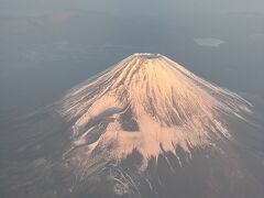 こんなに富士山の近くを飛んだのは初めてです！