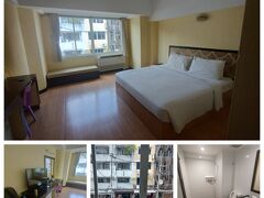 14時過ぎようやくチェックイン

かなり広い部屋でこれで￥3,000しないなんて！(＠_＠;)

1時間ほど仮眠して
ツアーから帰ってくるjさんと合流しました。
実は同じホテルを取っていたのです。