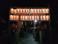 7月の野島神社の夏祭に向けた装飾がなされた。瀬戸神社と同じく，周辺の町より早く，6日宵宮，7日本祭。
