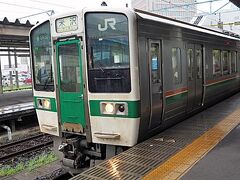 青春18きっぷ利用なので、新幹線ではなく普通列車で赤湯駅に向かいます。