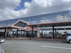 山形空港。小さな空港です。今回はちょっと寄っただけです。
