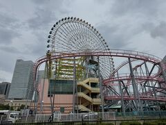まだ開園していない、よこはまコスモワールド