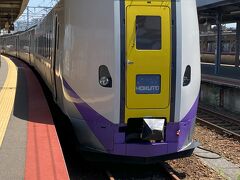 JR函館駅からは、特急北斗に乗り、札幌まで移動です。