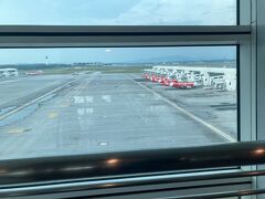 ほぼ定刻でクアラルンプール(KLIA2)に到着です。エアアジアの本拠地ってことは知ってましたがエアアジアしか停まってないですね笑。あととにかく広い。
プノンペン行きが13時間後で入国せずに待つと暇すぎるので一旦入国します。エアアジアを予約した当初は2時間の乗り継ぎでその日のうちにプノンペンに着く予定でしたが1週間前にその便が欠航になり、翌朝に振り替になりました。よく分かってないので人の流れに沿って行きますがまあまあ歩きます。