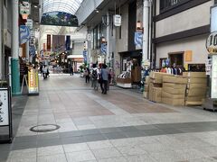 キャナルシティから川端商店街を通り、ホテルにチェックインしました。