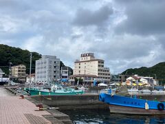 今日泊まる宿が見えてきました。