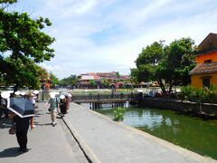 来援橋（通称日本橋）付近