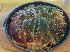 五エ門で広島風お好み焼き。