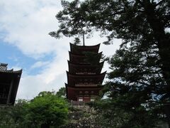 【厳島神社】

「五重塔」
「豊国神社」は、今回はスルー。
食べ歩きあと2軒で、時間ギリギリになりそうなので急ぎます！