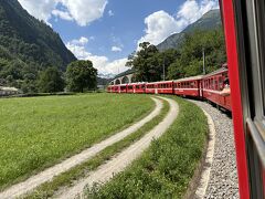 レーティッシュ鉄道アルブラ線 ベルニナ線と周辺の景観 (スイス)