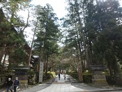 そしていつもの同行者が要望した永平寺に到着。参道入口に立つと凛とする。