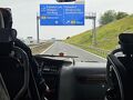 ネルトリンゲンを出発しヴュルツブルクへ向かいます
雨が降ったりやんだりしています