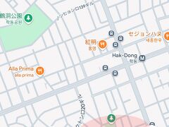 ソウルのどこ行く？BTSの聖地
BTSの聖地にいくつか行ってみよう。BTSの宿舎は外から眺めるだけのところもあるけど、休家というカフェになっているところもあります。4トラ旅行記は情報の宝箱、ありがてえ。
BTS最初の宿舎へは、宿の最寄りの安國駅からだと、３号線で新沙で降りるとよさそう。