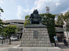 武田信玄にベガルタ仙台勝利の祈願。