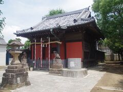 龍神社　ここも作業中で、写真を撮り難かった