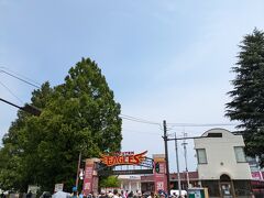 スタジアム到着