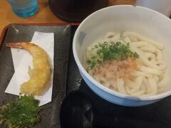 津駅で一旦下車し、信州そば処 そば茶屋 津店で伊勢うどん。