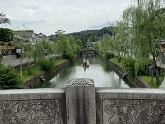 ９時４２分この写真の角度は有名ですよね
橋に龍が描かれています
有名な写真スポットです

この後３０分コースの人力車に乗りました
写真がない?　
撮るの忘れてた・・・