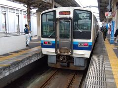 茶屋町到着。
この後すぐ、岡山行の快速に。