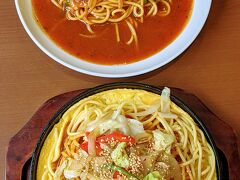 ランチはココイチ系のパスタやさん。パスタ・デ・ココ。