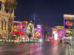 ラスベガス通りの夜景