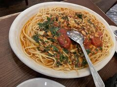 イタリアンレストランのパスタ