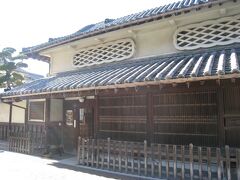旧松阪家住宅、後で見学します。