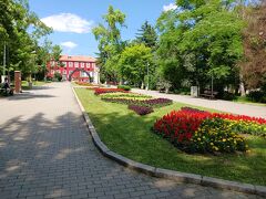 そして、マルノ・ポール公園。きれいに手入れされた花が咲いていました。