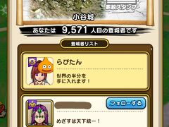 ドラクエウォークのお城は小谷城跡ガイド館 浅井三代の里のあたりに設置されているので、一般の人が観光する戦史資料館とは少し離れた場所になります。

平坦な道なので、自転車だと往復25分かからないくらいでした。