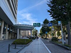 N響のコンサートを聴きに富山県民会館へ
開館60周年の記念のコンサート
前回富山滞在時にコンサート情報を知り購入したチケット