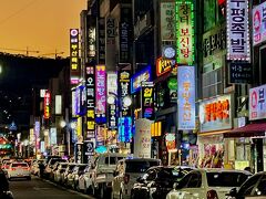
お買い物をしていたらあっという間に夜