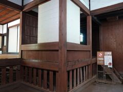 城内に唯一残る藩政時代の建物「御物頭御番所」