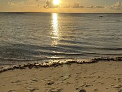 夕日がいい感じになってきました。