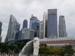 シンガポールのランドマークといえばマーライオンも外せず。
20年前、シンガポールを訪れた時も来ているが、
その時に比べ心なしか周りが小奇麗になっている。
がっかり観光地と言われたりもするが、
これだけ立派になって、観光客がいれば十分じゃないか。
負けるな、札幌時計台！