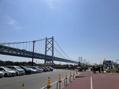 瀬戸大橋の途中の与島PA